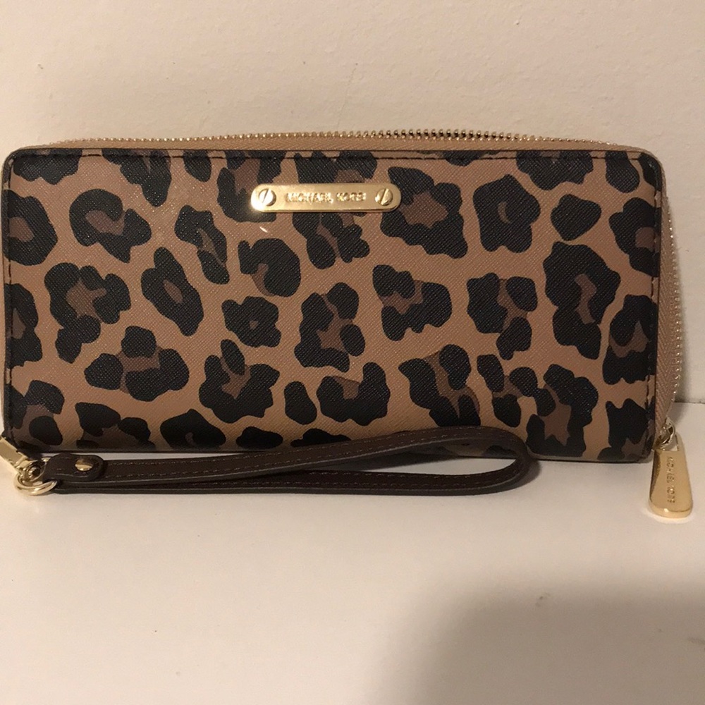 Snake Print Clutch